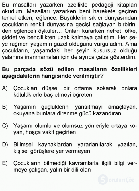 DGS Türkçe 2010 42. Soru