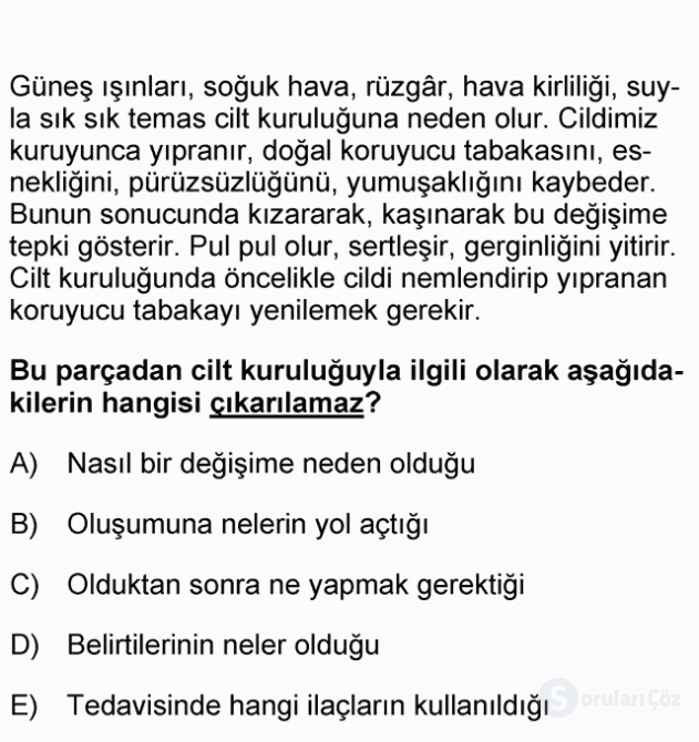 DGS Türkçe 2008 52. Soru