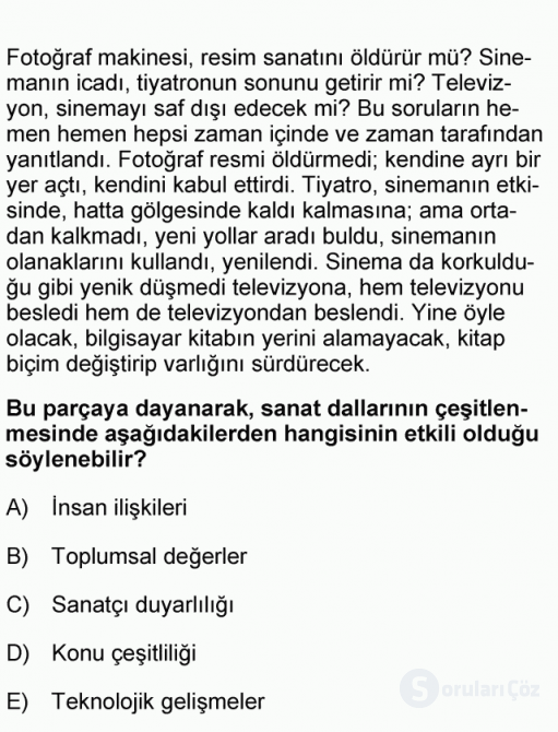 DGS Türkçe 2007 53. Soru