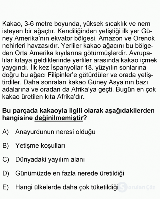 DGS Türkçe 2006 41. Soru