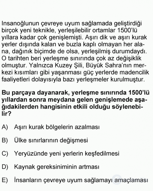 DGS Türkçe 2006 42. Soru