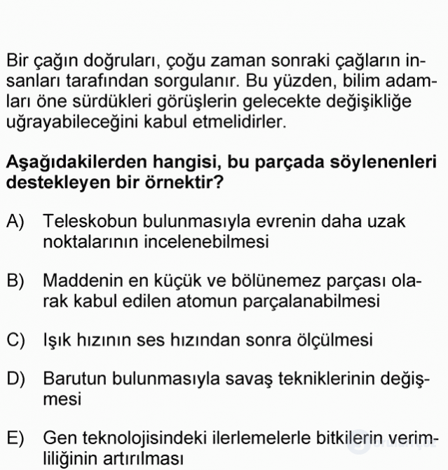 DGS Türkçe 2006 48. Soru