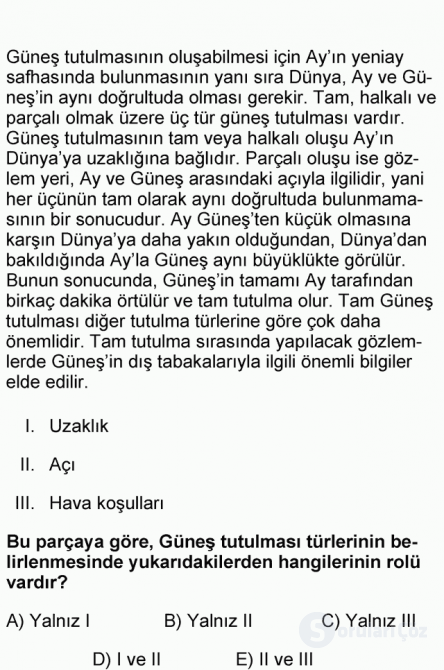 DGS Türkçe 2006 52. Soru