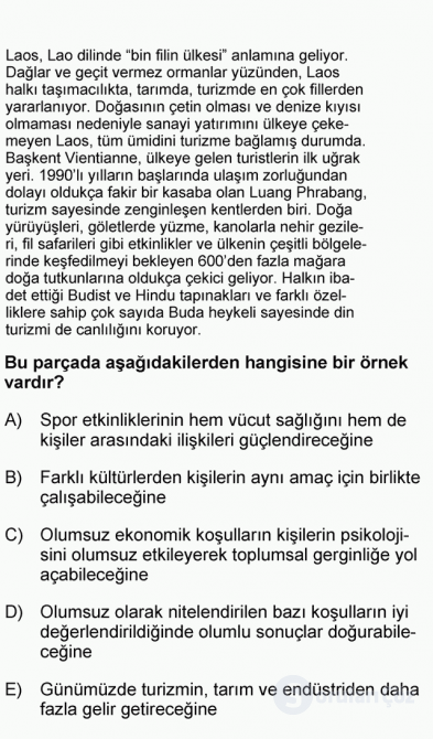 DGS Türkçe 2006 68. Soru