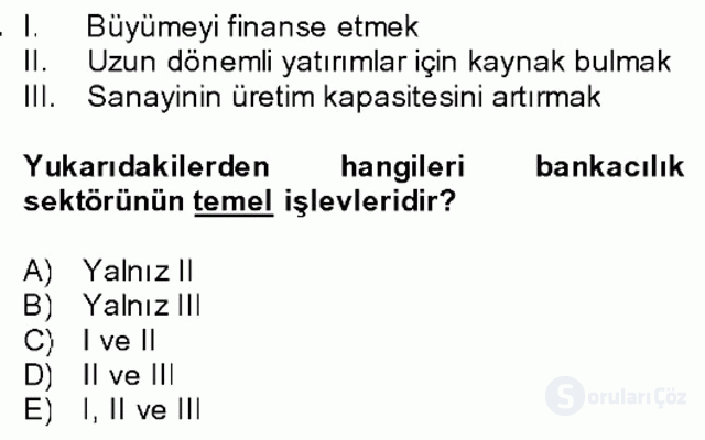Türkiye Ekonomisi Final 23. Soru