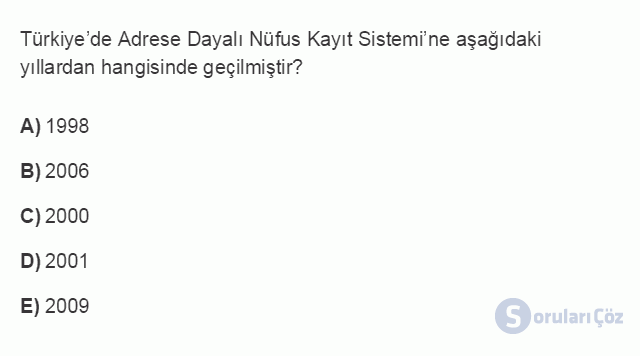 İKT402U 1. Ünite Türkiye Ekonomisinin Temel Özellikleri ve Dünya Ekonomisindeki Yeri Testi IV 14. Soru