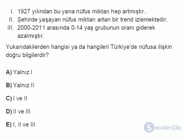İKT402U 1. Ünite Türkiye Ekonomisinin Temel Özellikleri ve Dünya Ekonomisindeki Yeri Testi IV 2. Soru