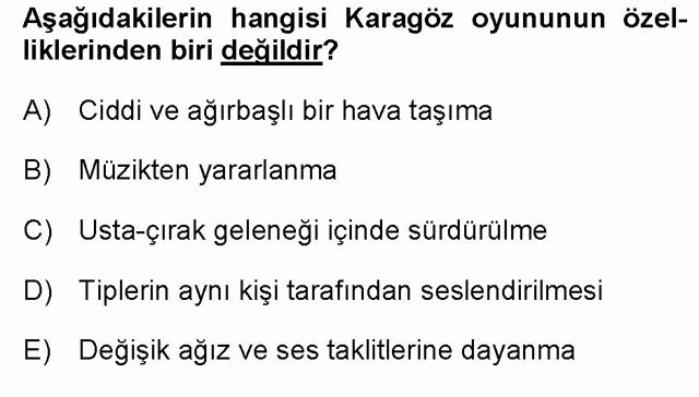 LYS Türk Dili ve Edebiyatı Soruları 31. Soru