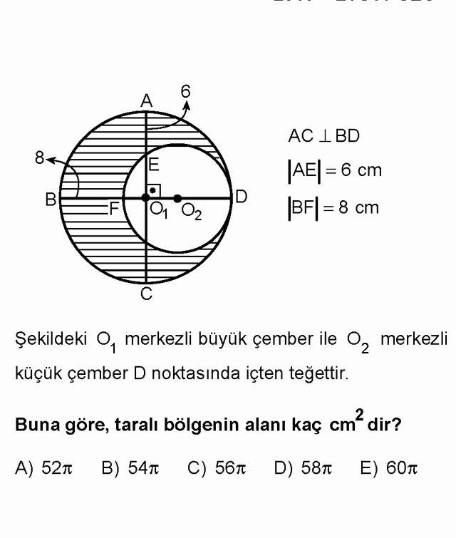 LYS Geometri Soruları 16. Soru