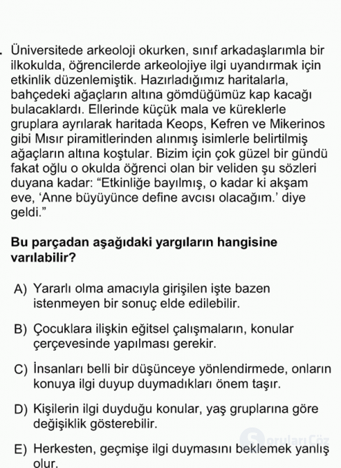DGS Türkçe 2013 42. Soru