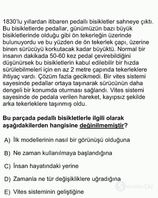 DGS Türkçe 2013 44. Soru
